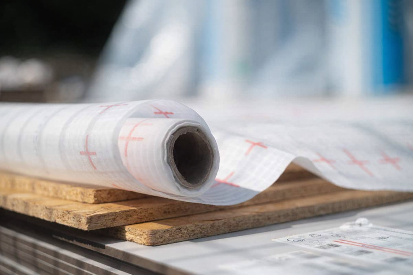 Vapor barrier installation